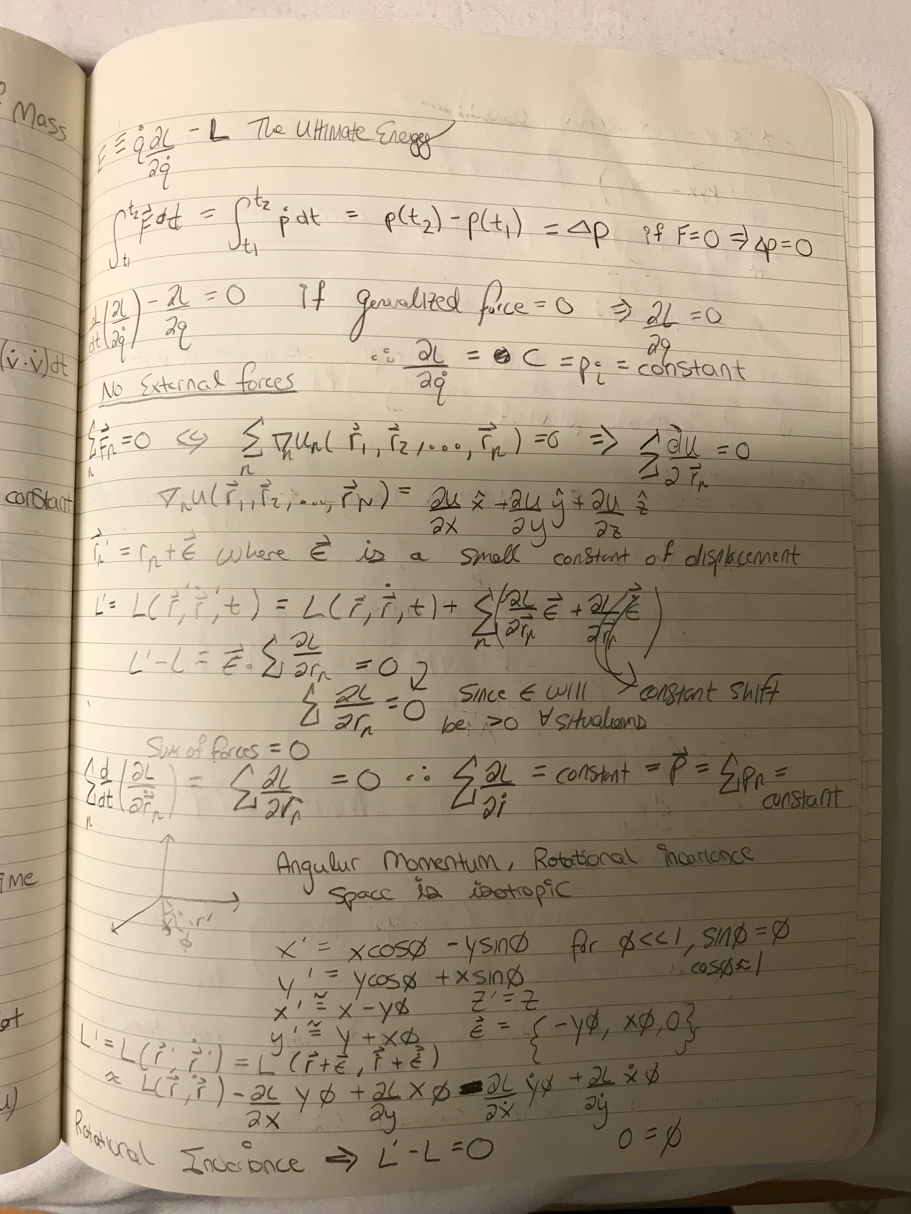 Classical Mechanics Course Notes