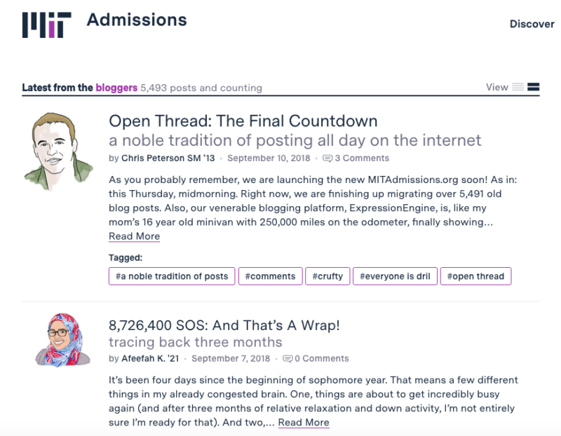 Welcome Back Mit Admissions