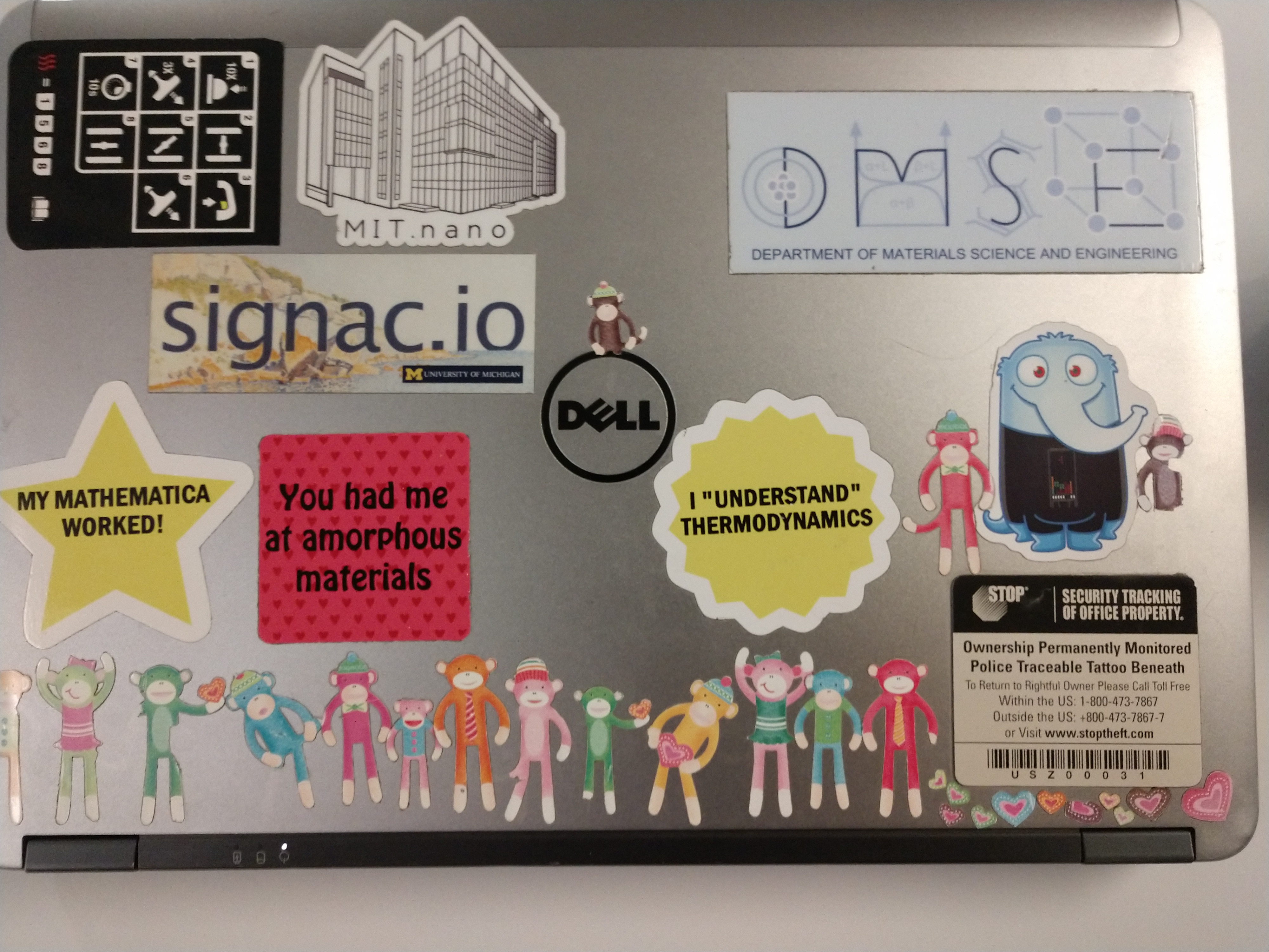 Laptop Stickers of MIT