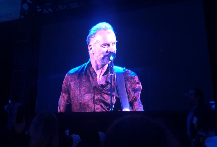 sting concert