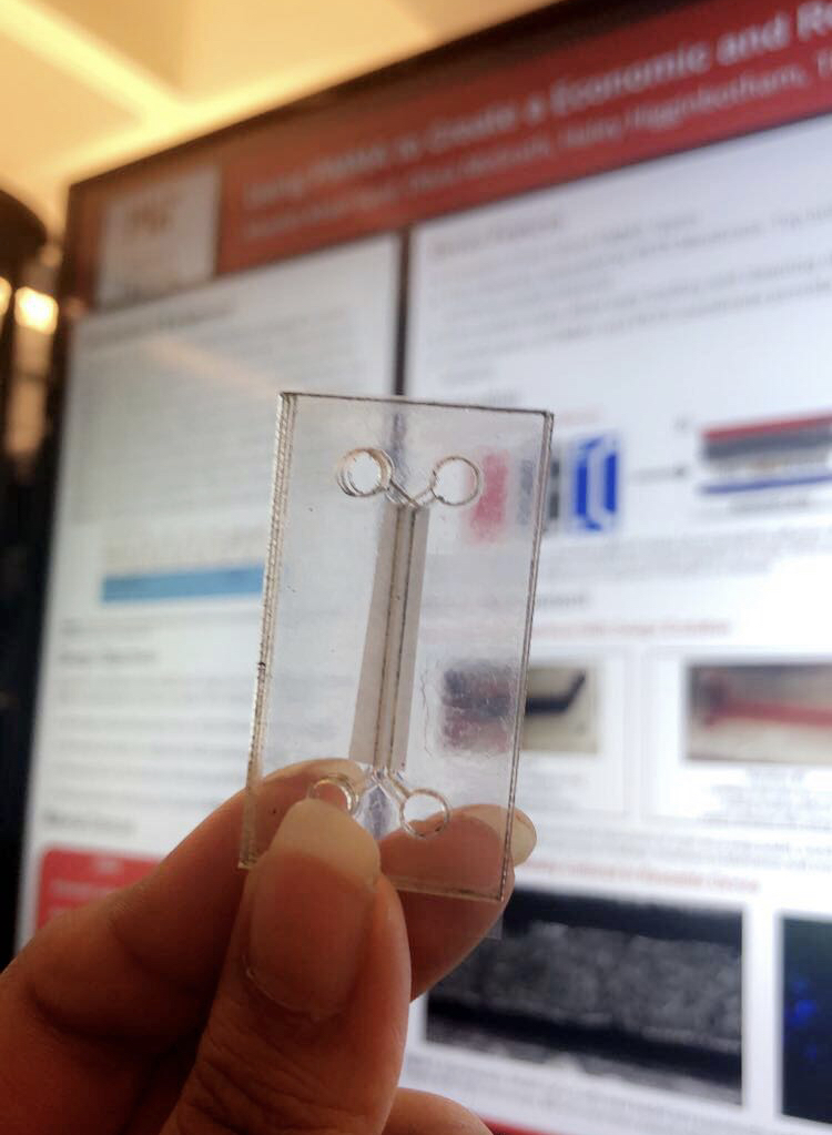 picture of microfluidic device