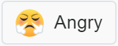 angry button