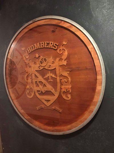 btb wooden crest