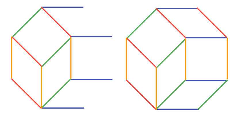 the final step of my example, making an octagon