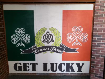 get lucky mural