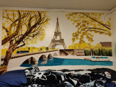 paris mural