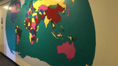 World Map by Mina Healy '15