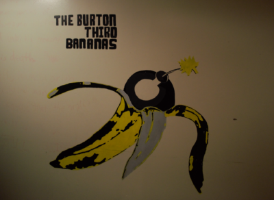 the burton third bananas mural