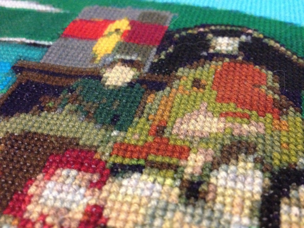 Guinea Pirate Cross Stitch