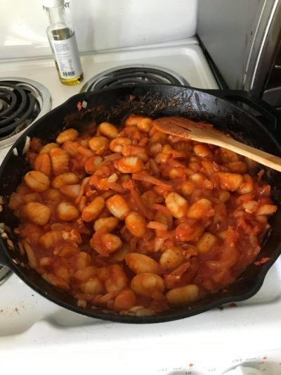 gnocchi with tomato sauce