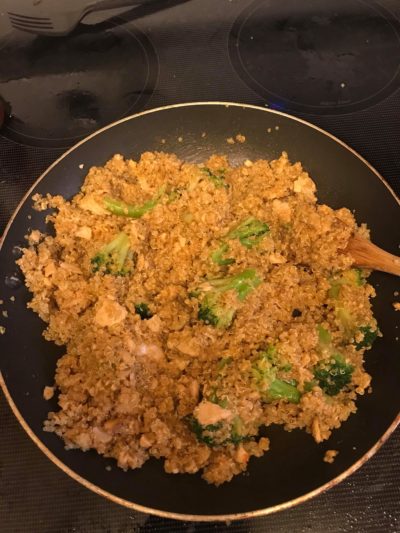 quinoa fried rice