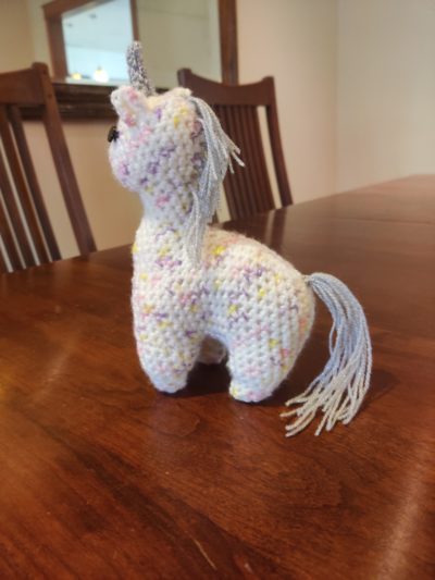 knitted unicorn