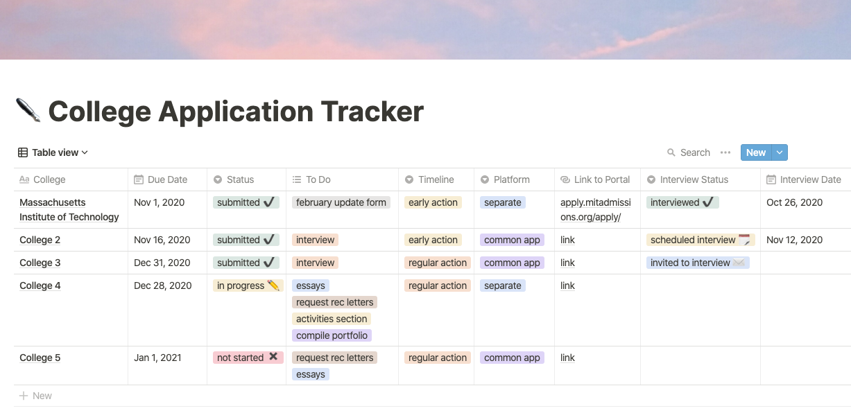 Featured image of post Notion Templates Aesthetic For Students Then click the linked database of the original database that came along with the template to navigate to the original