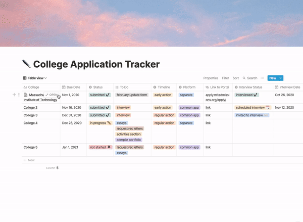 Featured image of post Notion Templates Aesthetic For Students Unfortunately notion still doesn t have great support for word counts