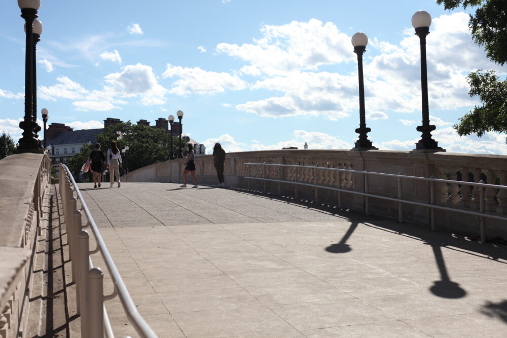 a photo of the John W. Weeks Bridge