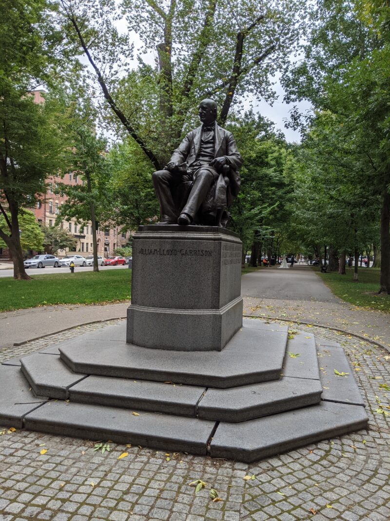 William Lloyd Garrison statue