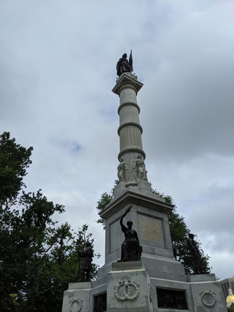 the Soldiers and Sailors Civil War Monument