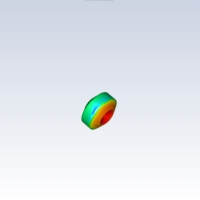 pressure contour of object
