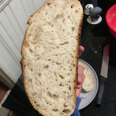 A slice from my bread.