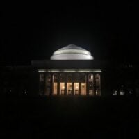 great dome at night