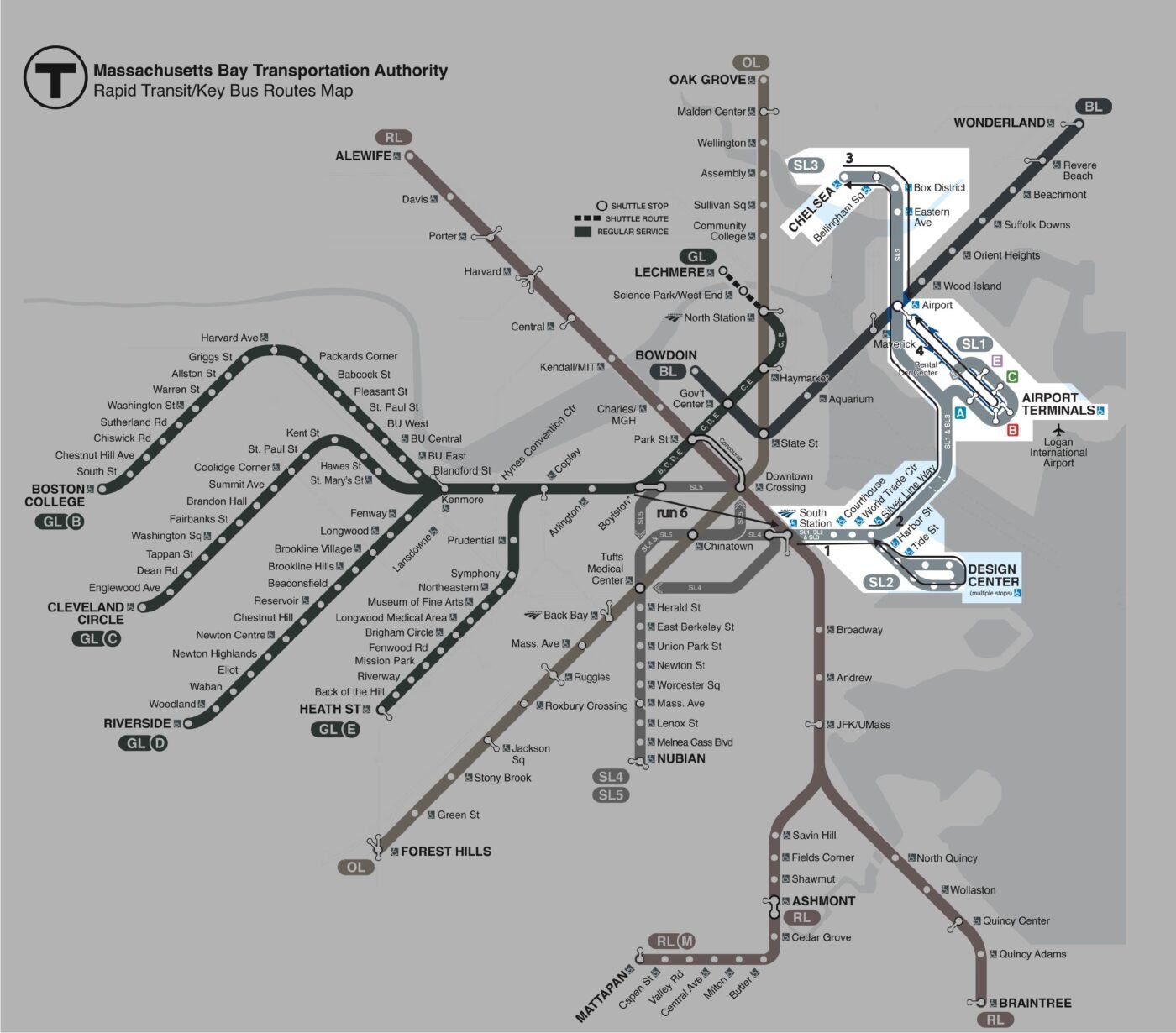 diagram of path for the fourth section, sl1, 2, and 3