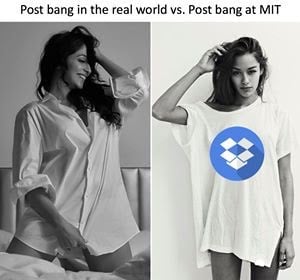 post bang in the real world vs post bang at MIT