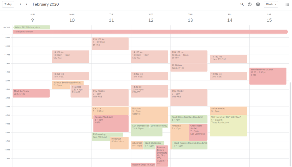 february 2020 google calendar