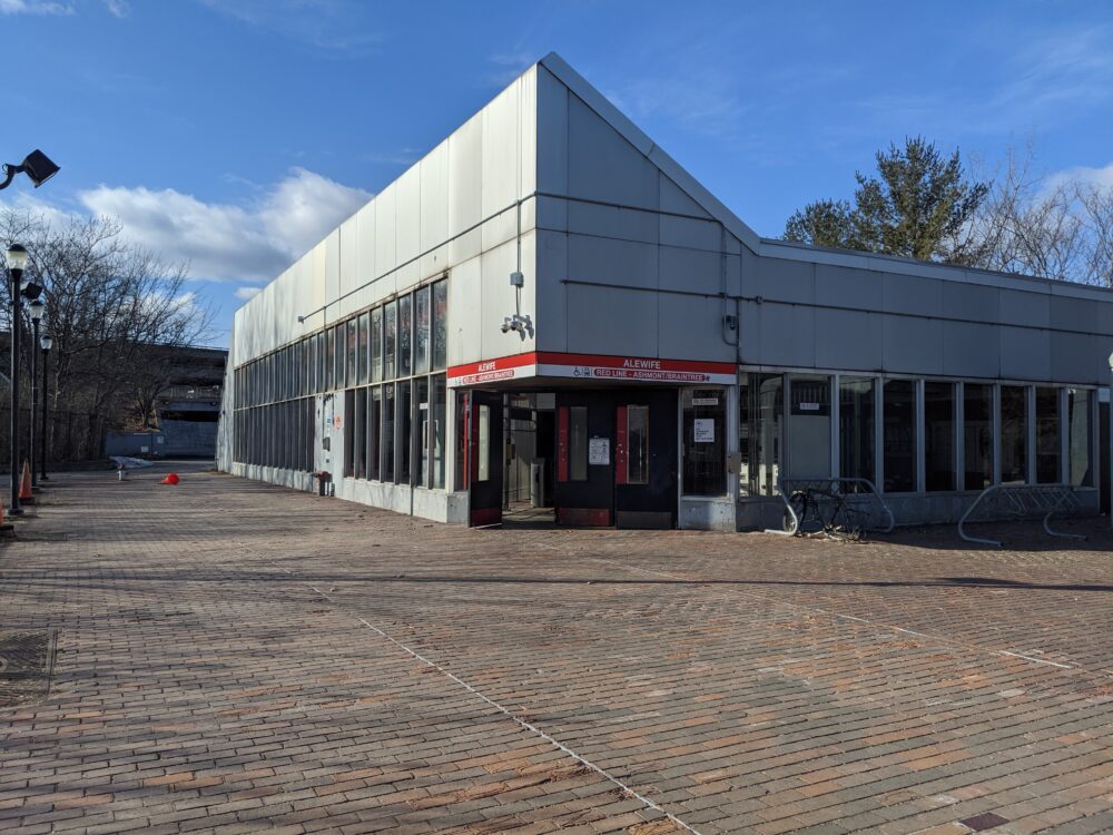 alewife station entrance