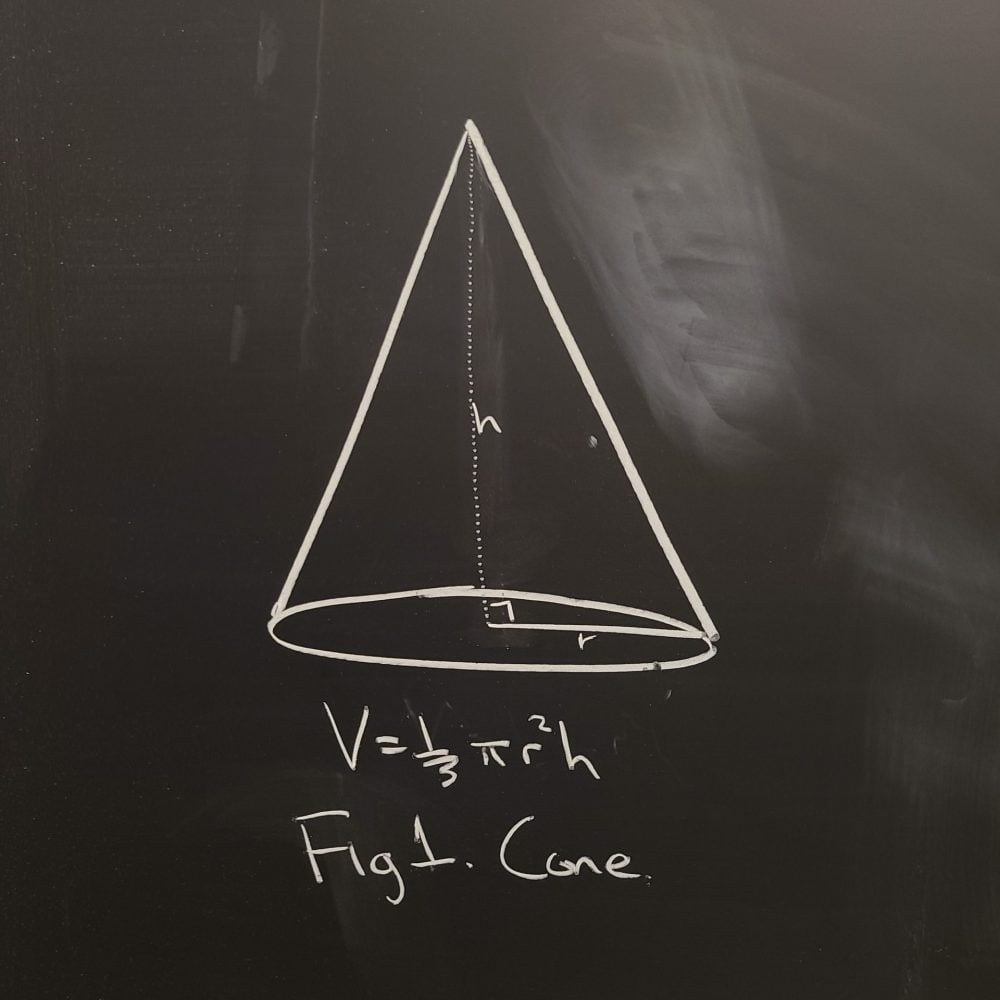 diagram of cone