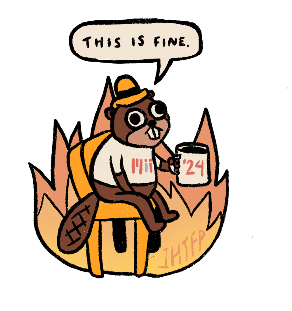 This is fine фон