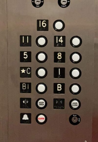 image of the macgregor elevator panel
