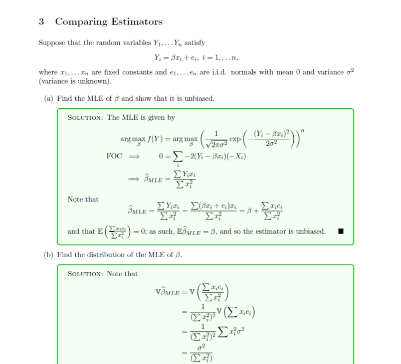 econometrics pset