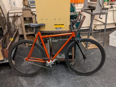 orange bike