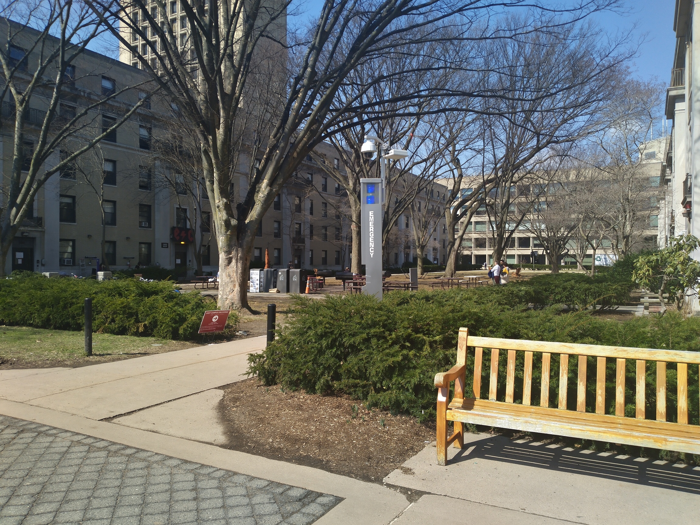 east campus courtyard