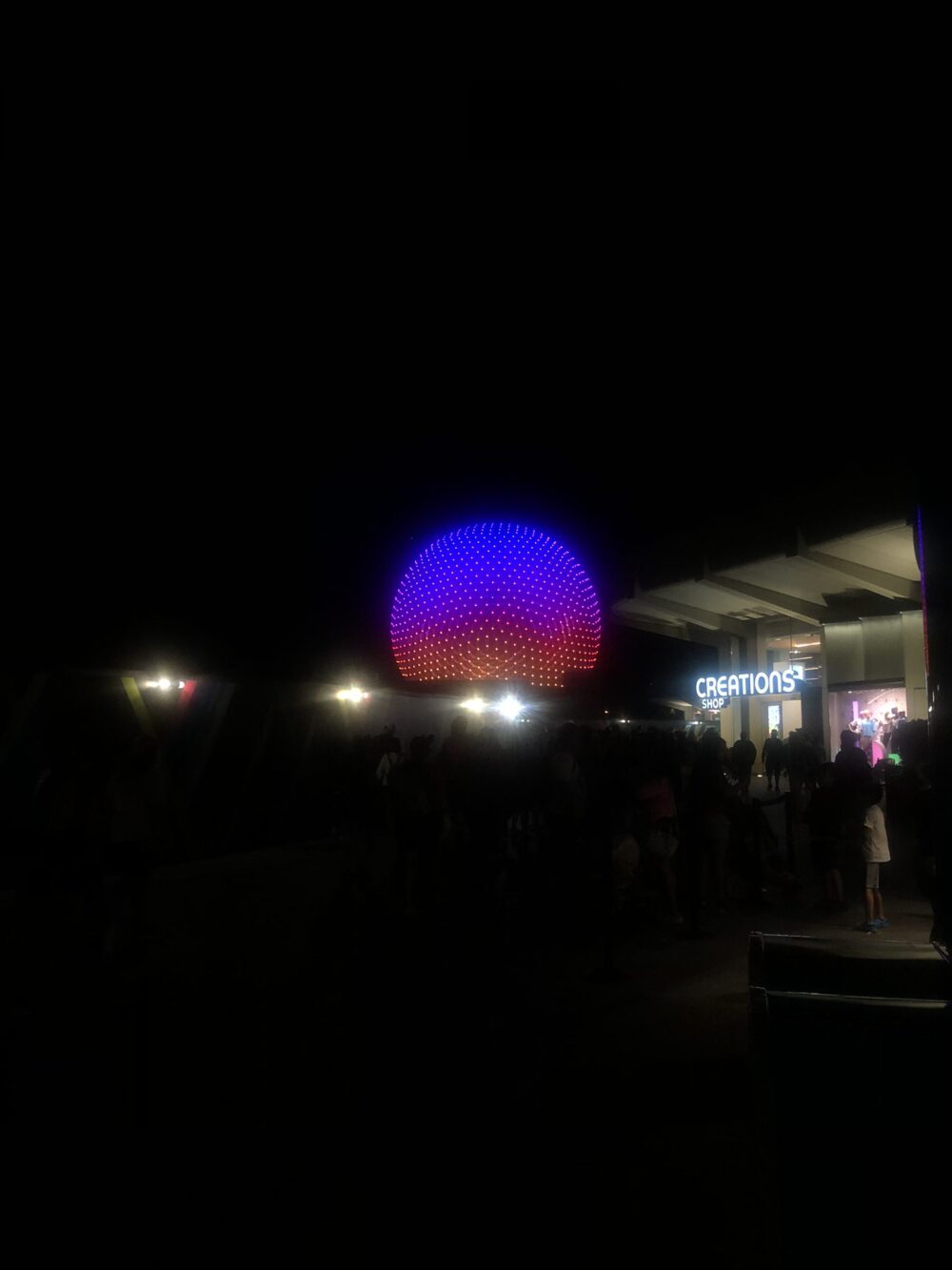 disney world epcot ball