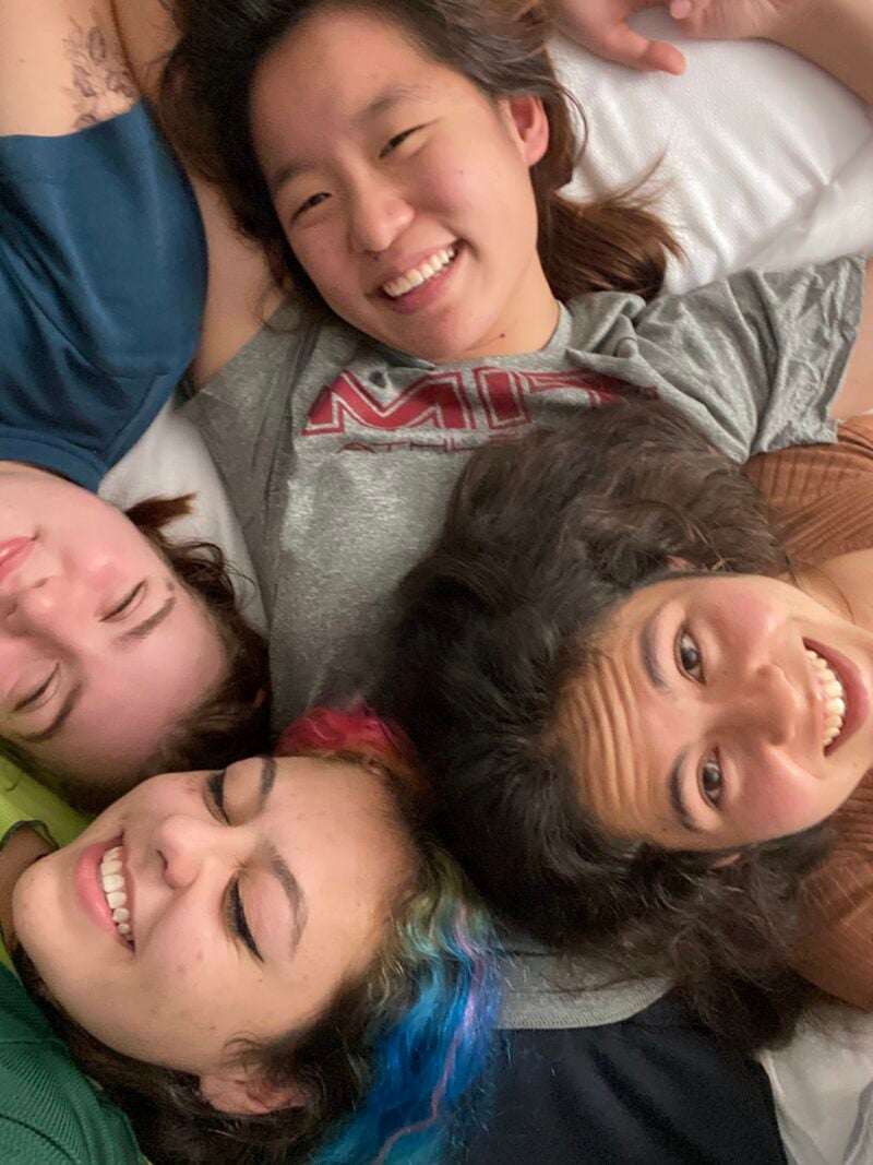 amber, sophia, masha, and taylor