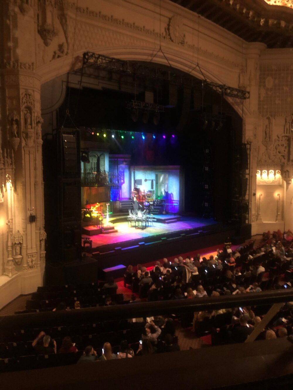 view of the orpheum theatre stage