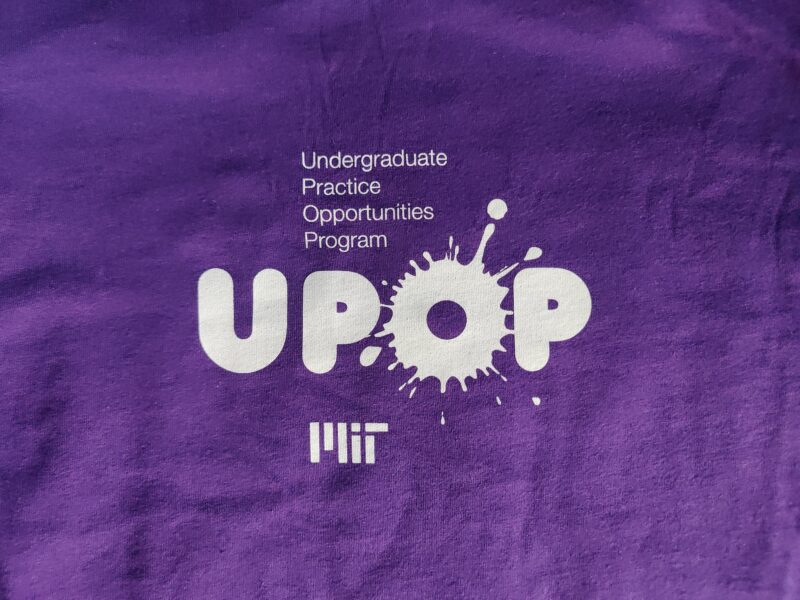 upop tshirt, purple