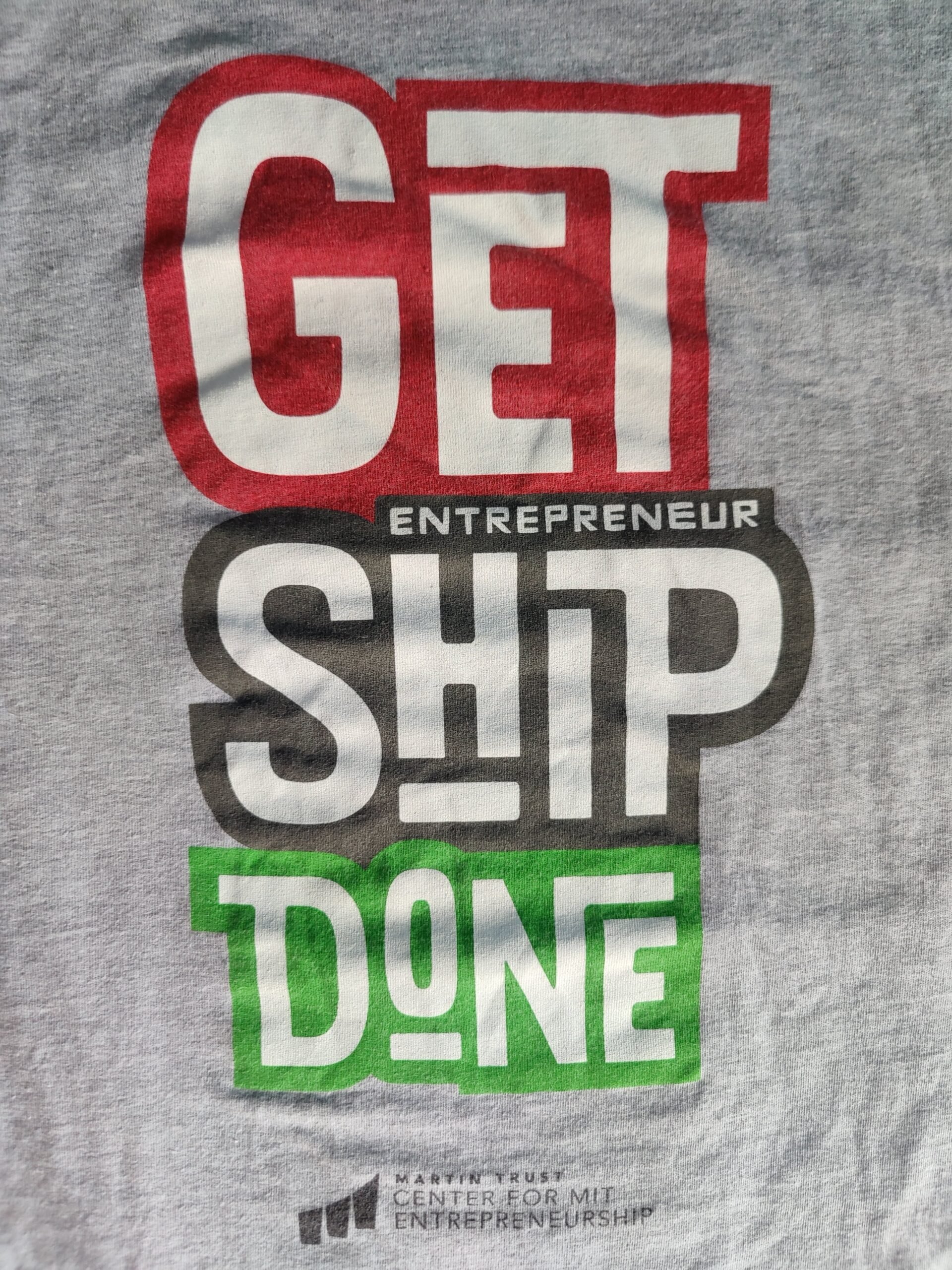 entrepreneurship/martin trust shirt