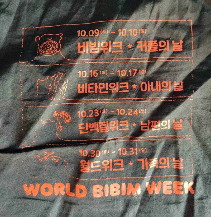 world bibim week jacket