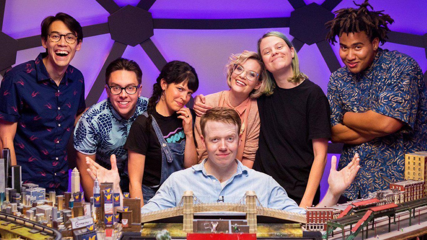 dimension 20 cast posing