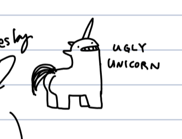 ugly unicorn
