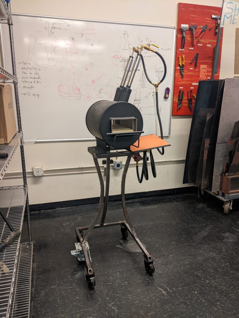 forge stand with a forge on top!