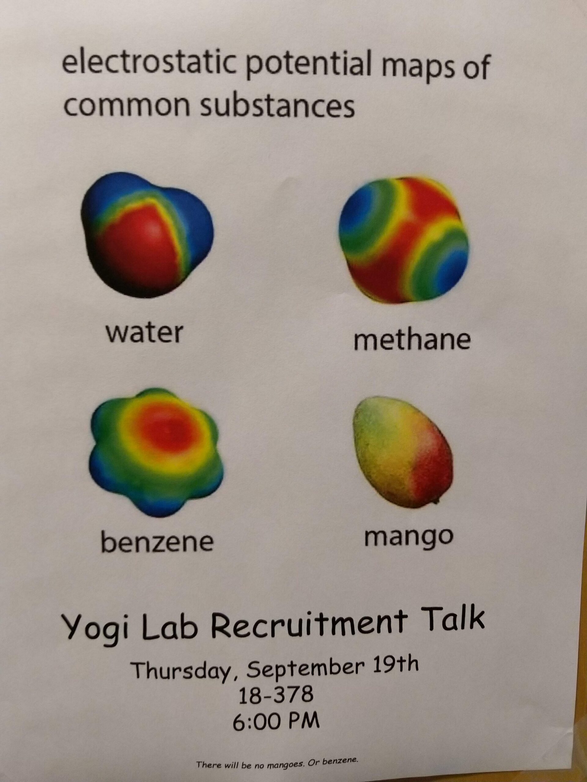 yogi lab recruitment talk poster