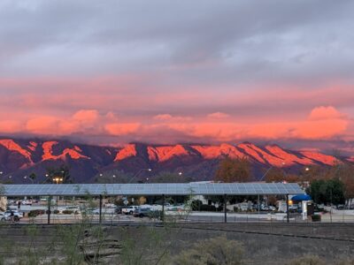 desert sunset