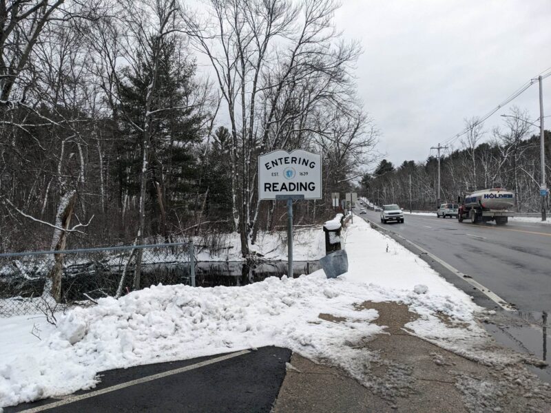 picture of Reading sign