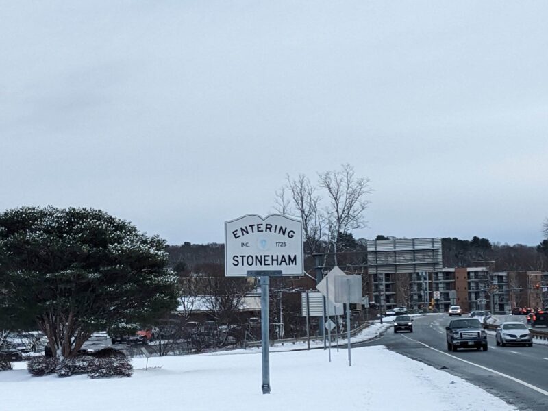 picture of sign of stoneham