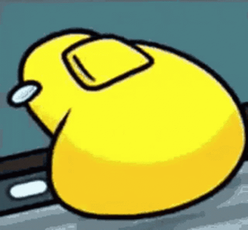 wiggly butt amogus gif