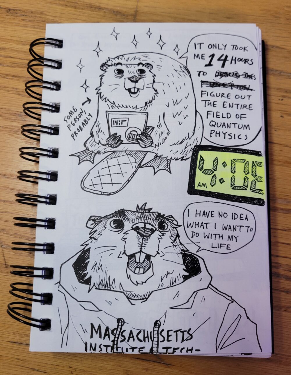 sketchbook: beavers