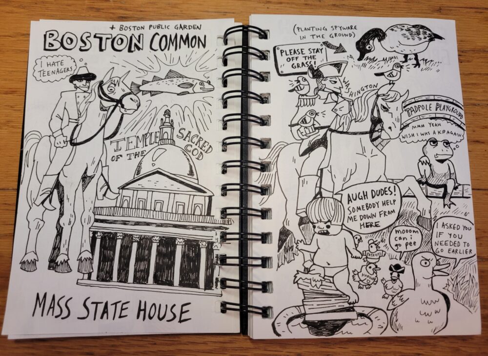 sketchbook: boston common